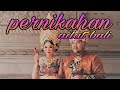 Pernikahan adat bali