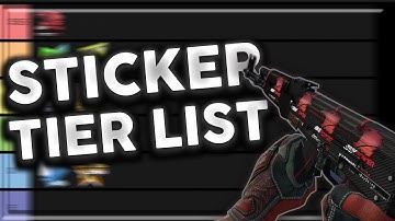 CSGO Team Sticker Tier List