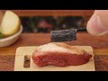 How to cook Perfect Miniature Seared Duck Breast And Potatoes | Easy Cooking Mini Food by Tiny Cakes