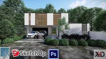 LUMION 12 TUTORIALS #1 I PHOTOREALISTIC EXTERIOR RENDER SETTINGS IN LUMION