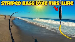 NJ Fall Run 2023 - Striped Bass Love this Lure! Sand Eel Bite is ON!! by Mental Health Day 3,914 views 5 months ago 10 minutes, 58 seconds