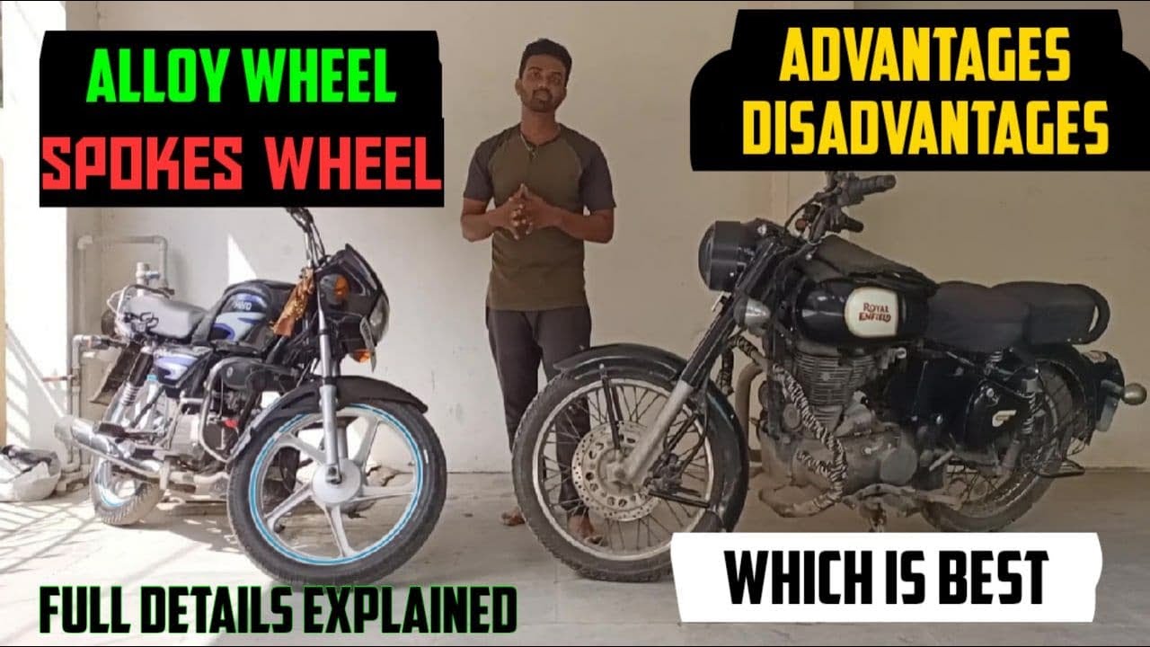 Spoke wheel and alloy wheel advantages and disadvantages. YouTube