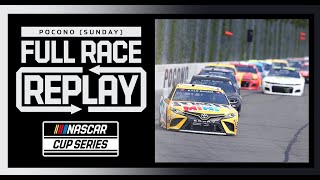 Explore the Pocono Mountains 350 from Pocono Raceway | NASCAR Cup Series Full Race Replay  (Sunday)