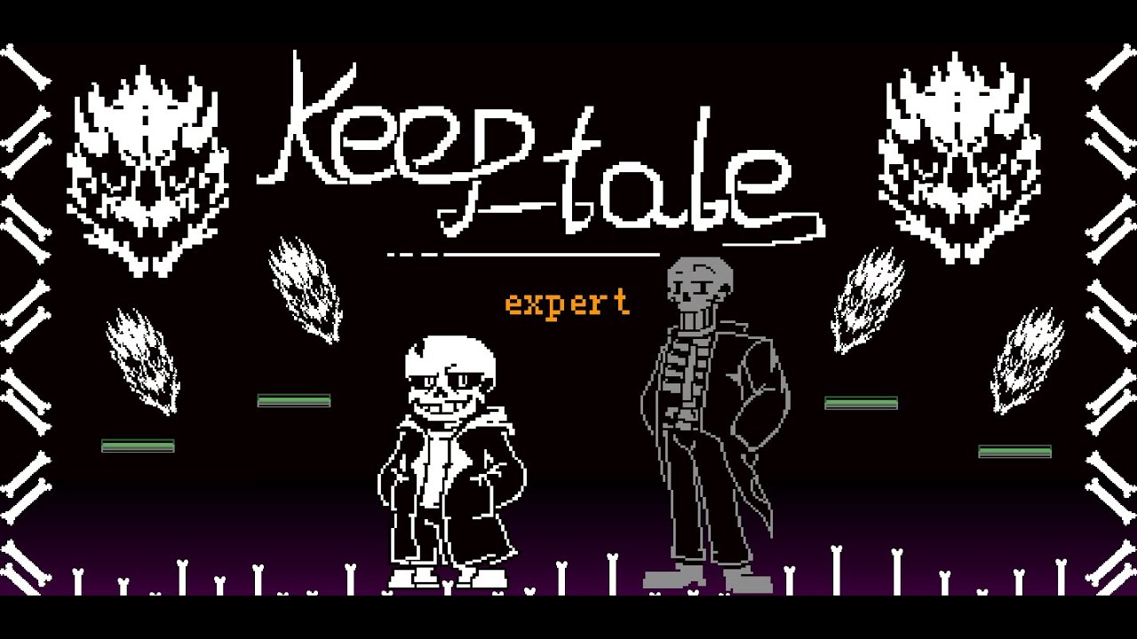 Keeptale Sans Fight EXPERT/NO HEAL MODE COMPLETE!