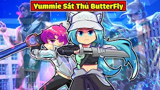 CÔNG CHÚA YUMMIE BUTTERFLY GẶP ĐƯỢC HOÀNG TỬ HIHA FLORENTINO TRONG MINECRAFT * YUMMIE BUTTERFLY 😍⚔️💥