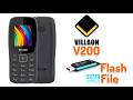 Villaon V200 Flash File And Boot Key By RJ MOBILES