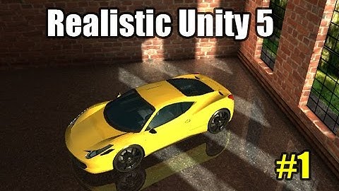 Realistic Garage Lighting and Modeling Unity 5 Part 1