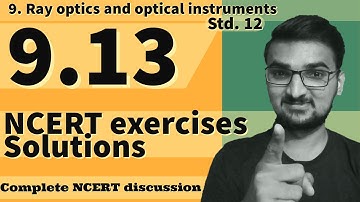 Chapter 9 exercise 9.13 class 12 physics solution NCERT || CBSE || GSEB by vijay kalsariya