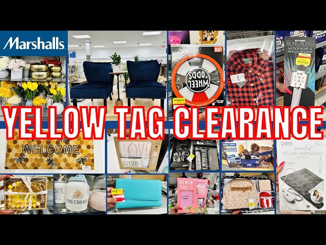 MARSHALLS SHOP WITH ME 2022, YELLOW TAG CLEARANCE SALE