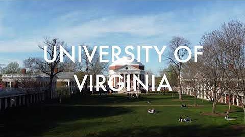University of Virginia - 4K drone aerial footage