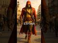 PAISES CON EL ATUENDO DE CONNOR‼️ASSASSINS CREED #shorts #viralshorts