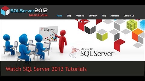 MS SQL Server 2012 Training for Beginners - Creating Database Objects - Part 1/5