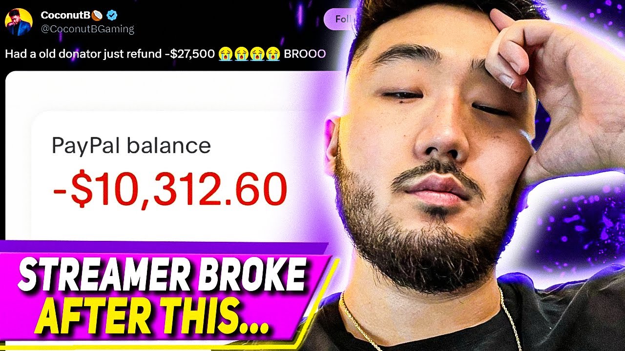 Twitch streamer BROKE after viewer refunds 27,000 YouTube