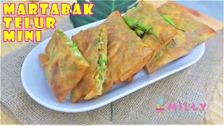 MARTABAK TELUR MINI cara simpel mudah dan enak