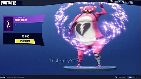 FORTNITE TRUE HEART BASS BOOSTED