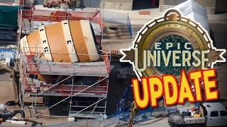 Epic Universe Construction Update | Major Progress In Wizarding World & Super Nintendo World