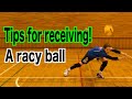 How to Receive/Tips for raising a racy ball!【volleyball】