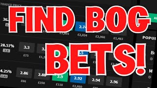 BOG - How to find Big Drifters for BEST ODDS GUARANTEED Matched Betting & Arbitrage screenshot 5