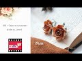 Мастер-класс: Серьги с розами из полимерной глины FIMO/polymer clay tutorial