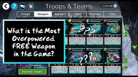 Gems of War Tiny Tutorial: The Most OP Free Weapon in the Game: Essence of Evil