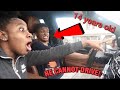 I LET MY 14 YEAR OLD BROTHER DRIVE MY CAR.. (WE ALMOST CRASHED!!)