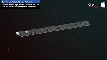 High Thermal Sawtooth Card Loks and Integrated Conduction Cooled Assemblies by nVent SCHROFF