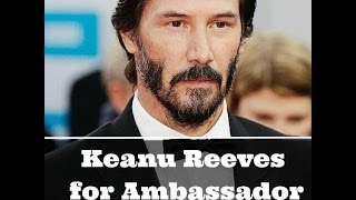 Keanu Reeves for Ambassador of EXPO 2017