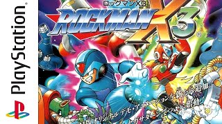 [Longplay] PS1 - Mega Man X3 [Best Ending, 100%] (4K, 60FPS)