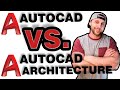 #1 - AUTOCAD 2020 VS AUTOCAD ARCHITECTURE 2020 - The Basics!