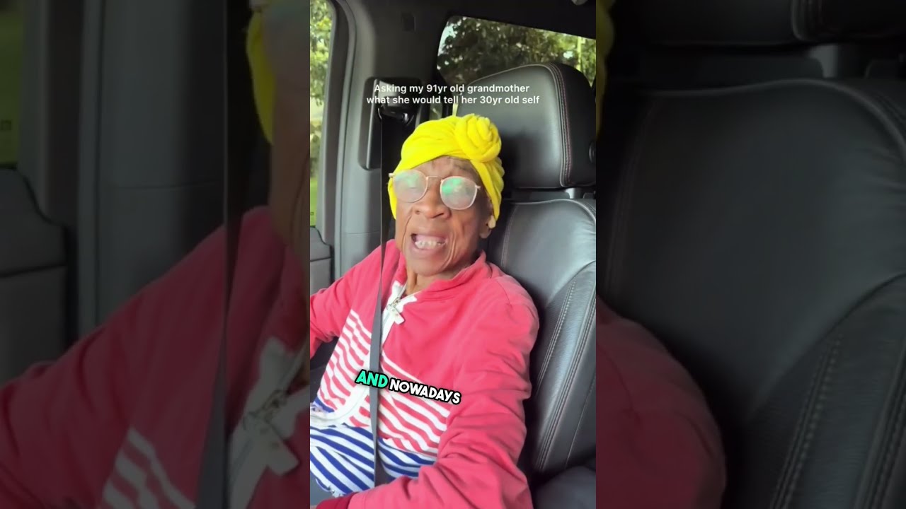 91 Year Old Grandma Shares What She D Tell Her 30yr Self With Granddaughter It S Beautiful