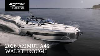 2026 Azimut A45 For Sale at MarineMax Huntington, NY