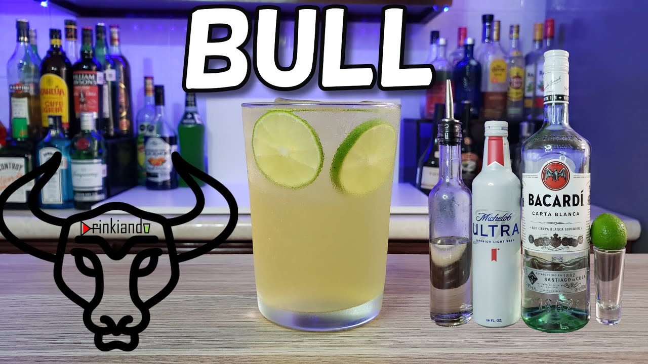 ¿Cómo Preparar El Bull? | Delicioso Coctel Con Ron Y Cerveza
