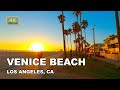 Venice Beach - Boardwalk to Pier - Walking Tour in Los Angeles『4K』