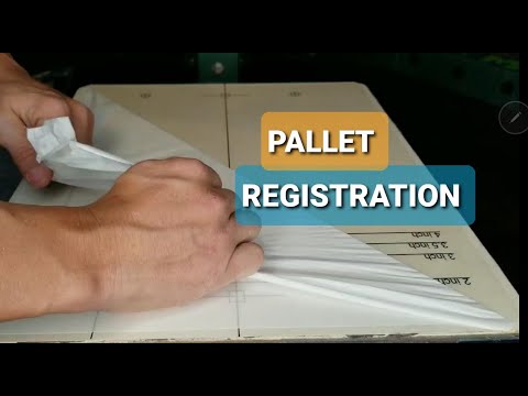 PALLET REGISTRATION MARKS l SCREEN PRINTING