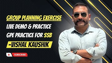 Group Planning Exercise Live Demo & Practice | GPE Practice for SSB | GTO