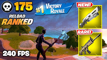 Fortnite Ranked Reload | High Kill Gameplay | Keyboard & Mouse | 240 FPS