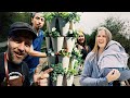 Surprising our Friends with a Vertical Garden | 36 Veggies in 2 Square Feet