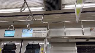 東京メトロ10000系 10123F編成 走行音(有楽町〜桜田門)