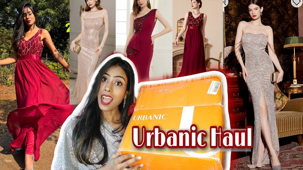 HugeURBANIC Dress Haul urbanic partywear dress haul urbanic