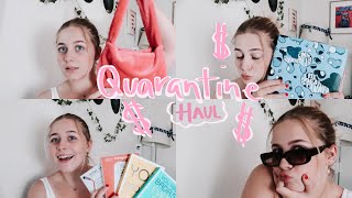 everything I&#39;ve bought during quarantine(try on haul) *amazon,princesspolly,thrifted etc.*