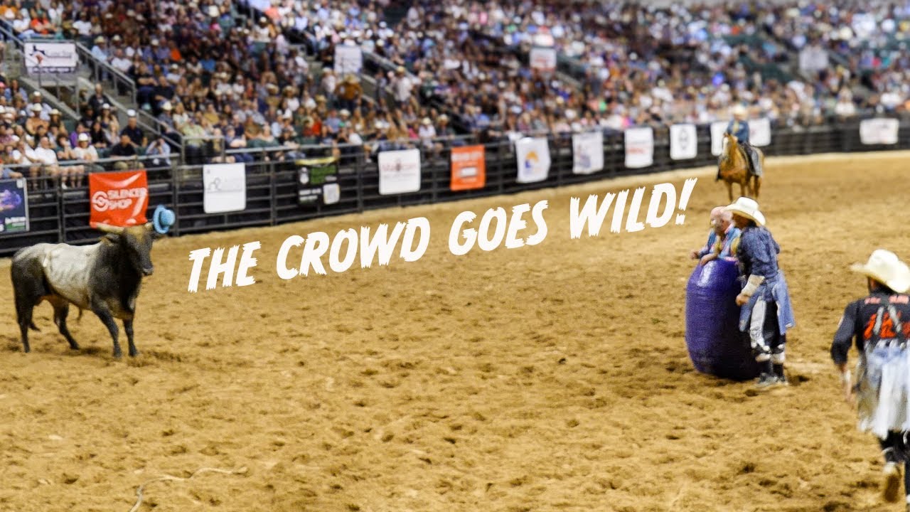 This Rodeo Clown does the IMPOSSIBLE! Cedar Park, TX 