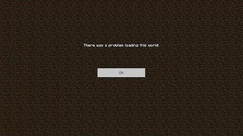 Minecraft there was a problem loading this world Easy Fix