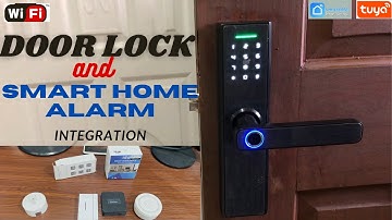 Tuya  Smart Lock Integration with the Smart Home Alarm