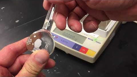 Volume of volumetric flask