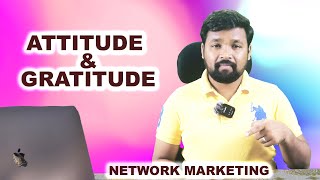ATTITUDE & GRATITUDE | Network Marketing me Success keyse paye ? | Success Mantra