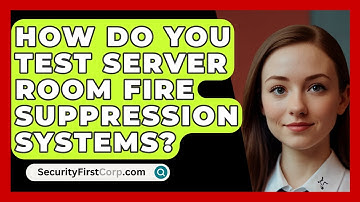 How Do You Test Server Room Fire Suppression Systems? - SecurityFirstCorp.com