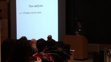 Tom Griffiths and Joshua Hartshorne. Introduction to the workshop. Camera.