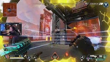 Apex Legends - look at minimap - you can see line here (Shroud)