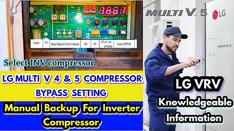 lg multi v 4-5 comp backup mode  #hvac #airconditioner #vrv
