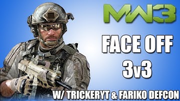 Modern Warfare 3 - Face off 3v3 (Game 1)